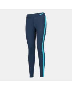 JOMA ženske legice ASCONA LONG TIGHT DARK NAVY-FLUOR