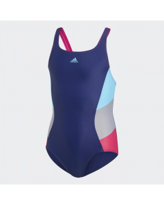 ADIDAS otroške kopalke FIT 1PC CB Y DKBLUE/BRCYAN