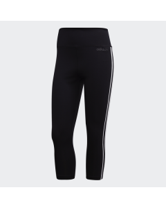 ADIDAS ženske legice W D2M 3S 34 TIG BLACK/WHITE