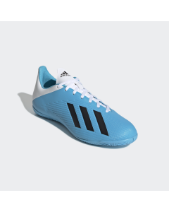 ADIDAS moška nogometna obutev X 19.4 IN BRCYAN/CBLACK/SHOPNK