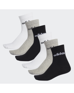 ADIDAS nogavice HC CREW 6pp BLACK/BLACK/MGREYH/MG