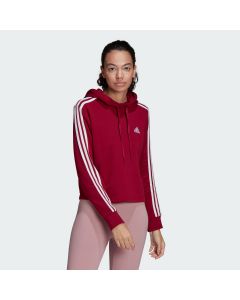 ADIDAS ženski pulover W 3S FT CRO HD  LEGBUR/WHITE